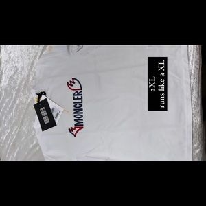 Mens Moncler Tee XXL
